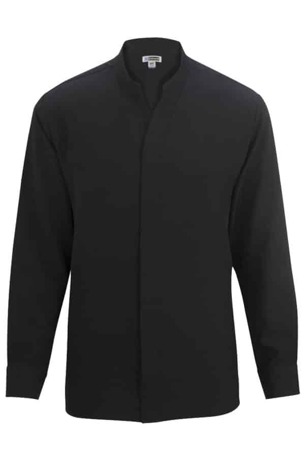 EDWARDS MEN'S STAND-UP COLLAR SHIRT