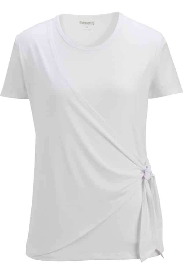 EDWARDS LADIES SOFT WRAP BLOUSE